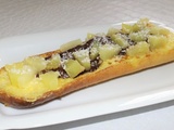 Pain perdu exotique (chocolat, coco et ananas)