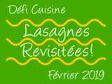 Résultats du « Défi Lasagnes Revisitées » de février 2019