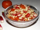 Salade de blé aux tomates et radis : recette fraîche et rapide
