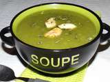 Soupe poireaux pommes de terre et moules ww