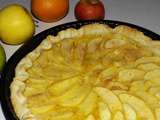 Tarte aux pommes et à l’orange curd