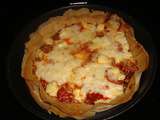 Tarte brick au chorizo et 3 fromages