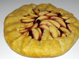 Tarte rustique aux pommes et aux mûres (recette facile)