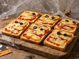 Toasts Momie pour Halloween