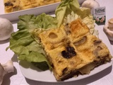 Tortilla aux champignons et au Tartare