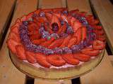 Tarte aux fraises d’Hugues Pouget