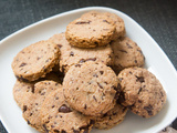 Biscuits millet, avoine et pépites de chocolat