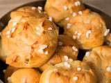 Chouquettes sucrées à l’huile d’olive