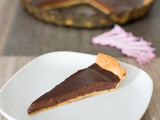 Délicieuse tarte au chocolat de Philippe Conticini