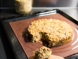 Gâteau crousti-fondant à la rhubarbe