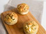 Muffins aux courgettes et au parmesan