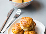 Muffins salés aux carottes et fromage de chèvre frais