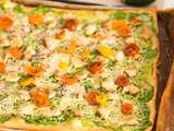 Pizza avocat & poulet