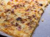 Quiche aux lardons & poireaux