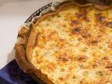 Quiche crabes, mozzarella & carottes