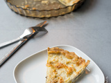 Quiche végétalienne aux poireaux