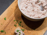 Rillettes maison au thon et au fromage frais