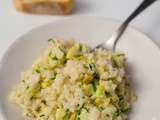 Risotto courgettes ciboulette