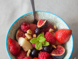 Salade de fruits colorée préférée de fin d’été