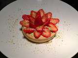 Tartelettes Fraises - Pistache