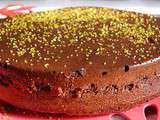 Carrot and Chocolat cake, sans beurre, et presque sans sucre