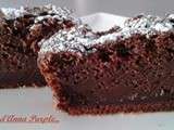 Cake au chocolat noir Philadelphia