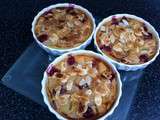 Clafoutis aux poires et framboises