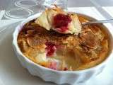 Clafoutis aux poires et framboises