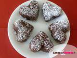 Coeurs pommes chocolat