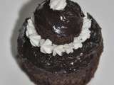 Cupcakes au chocolat noir piment