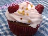 Cupcakes choco framboises