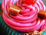 Cupcakes Framboises/Carambar