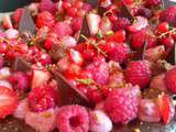 Fondant Chocolat aux Fruits Rouges sans Lactose