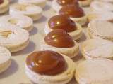 Macaron au caramel et beurre salé