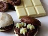 Macarons 3 chocolats et rhum