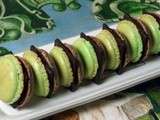 Macarons chocolat After Eight