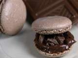 Macarons chocolat au lait