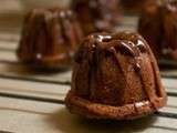 Mini bundt au chocolat