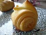 Mini croissant au caramel au beurre salé