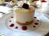 Mousse mascarpone et fruits sur lit de boudoirs