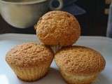 Muffins pâte à tartiner aux amandes