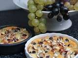 Petits clafoutis mi figue-mi raisin