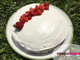 Poke Cake aux fraises