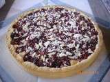 Tarte Amande et Framboise