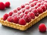 Tarte aux framboises