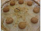 Tarte Bourdaloue aux Amaretti