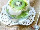 Verrines Kiwi Mascarpone