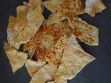 Crackers de pain lavash