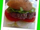 Hamburgers et sa garniture