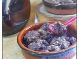 Crumble chocolat cerises et cannelle